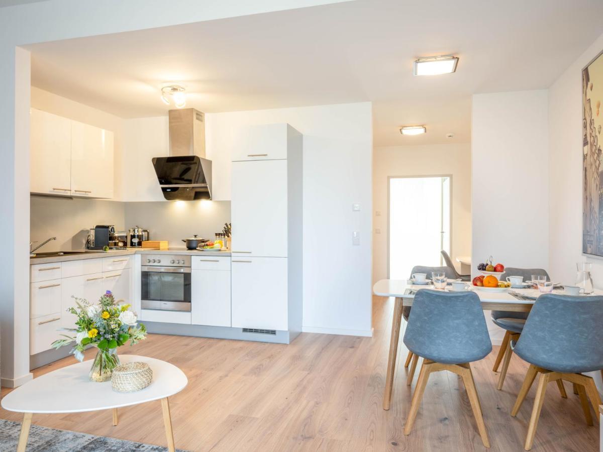 Bohnapartments - Nordkap-Suiten - Gratis Parkplatz - Moderner Neubau - Erdgeschoss - Fussbodenheizung Erfurt Eksteriør bilde