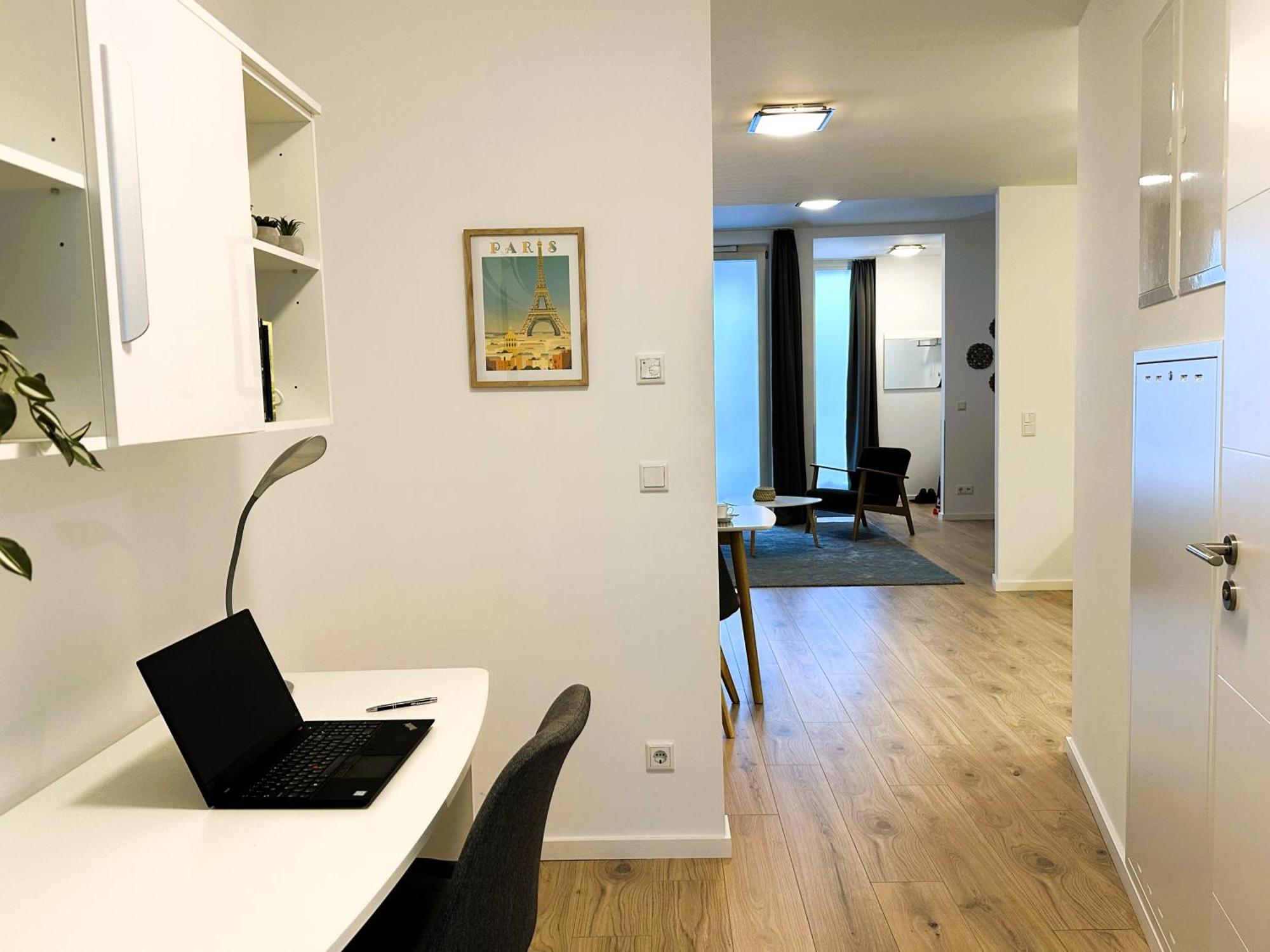 Bohnapartments - Nordkap-Suiten - Gratis Parkplatz - Moderner Neubau - Erdgeschoss - Fussbodenheizung Erfurt Rom bilde