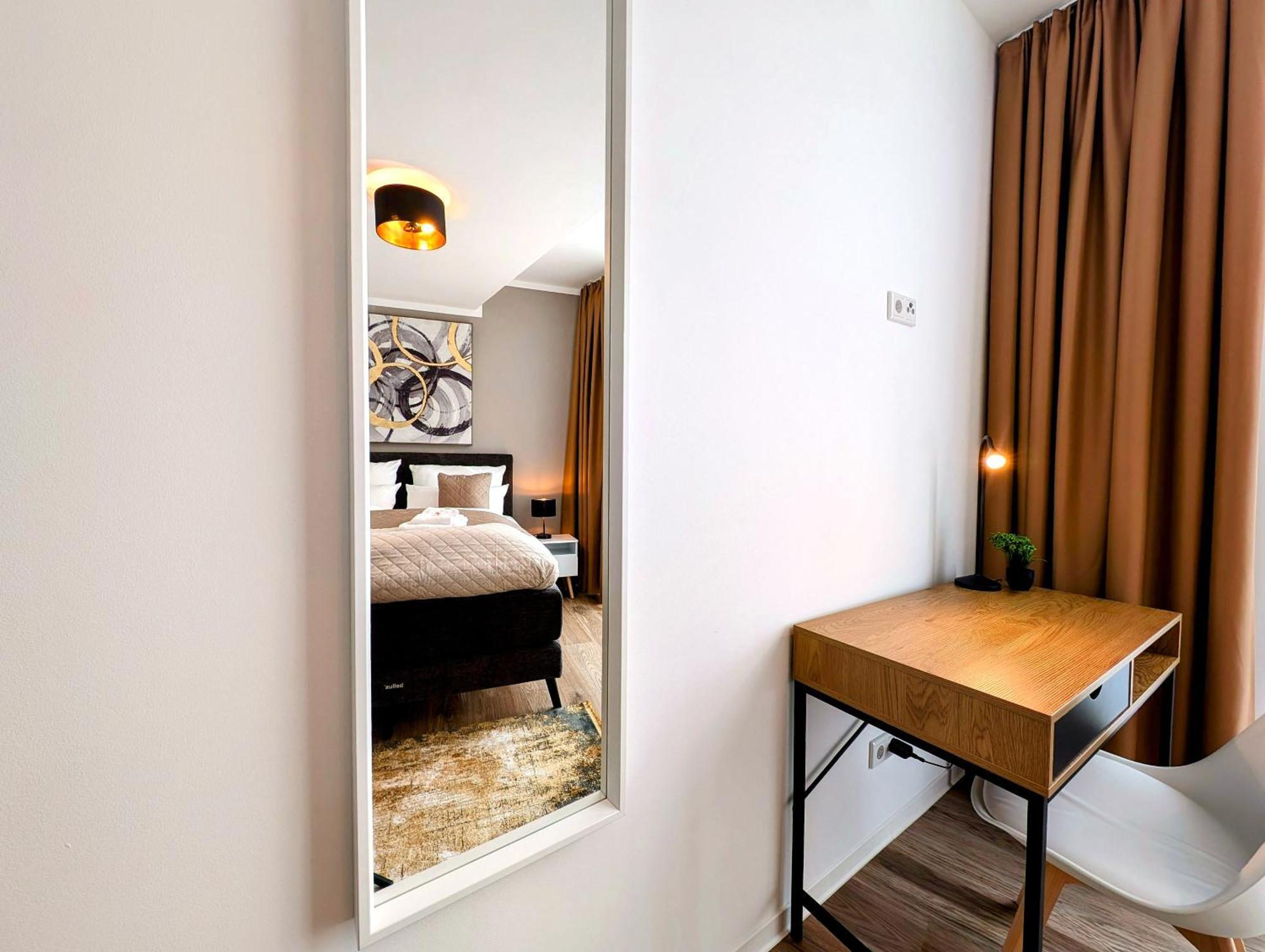 Bohnapartments - Nordkap-Suiten - Gratis Parkplatz - Moderner Neubau - Erdgeschoss - Fussbodenheizung Erfurt Eksteriør bilde