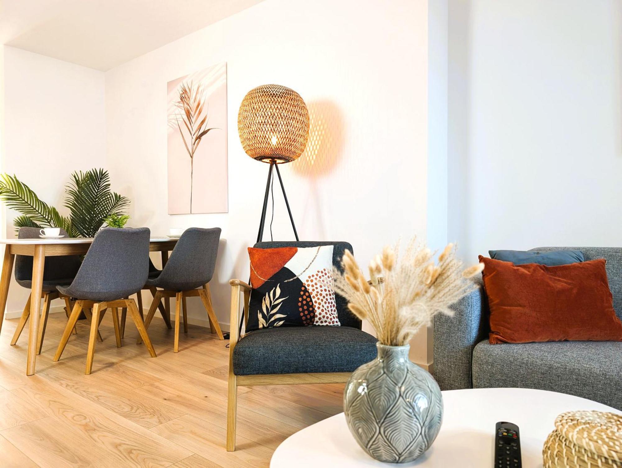 Bohnapartments - Nordkap-Suiten - Gratis Parkplatz - Moderner Neubau - Erdgeschoss - Fussbodenheizung Erfurt Eksteriør bilde