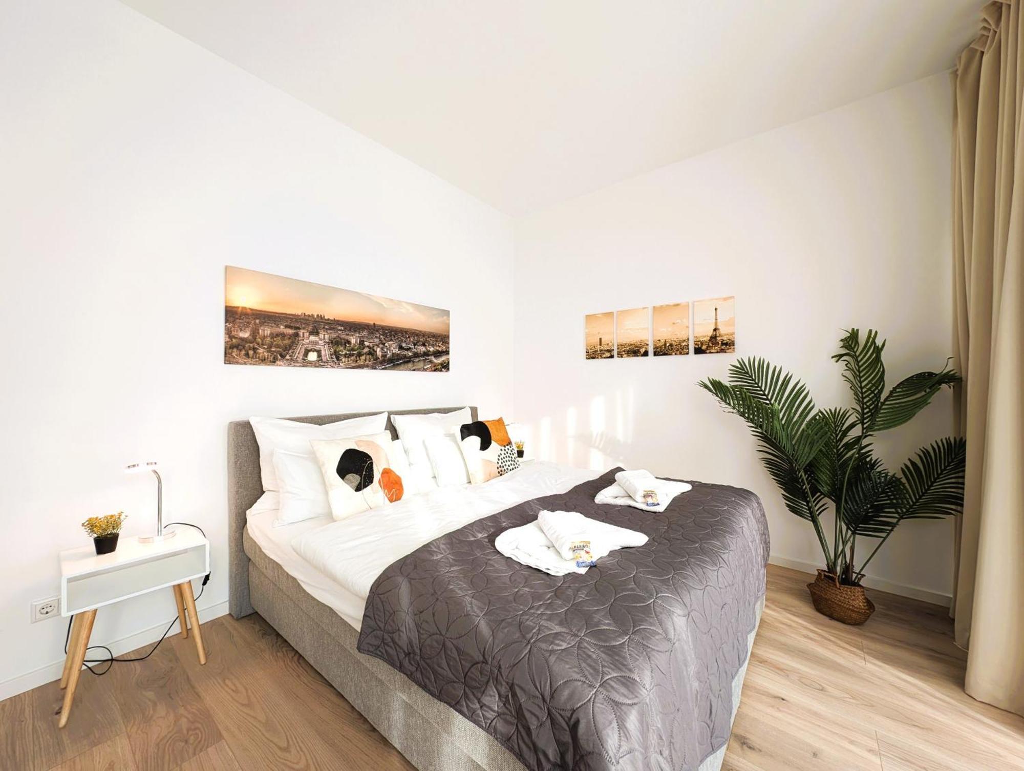 Bohnapartments - Nordkap-Suiten - Gratis Parkplatz - Moderner Neubau - Erdgeschoss - Fussbodenheizung Erfurt Eksteriør bilde